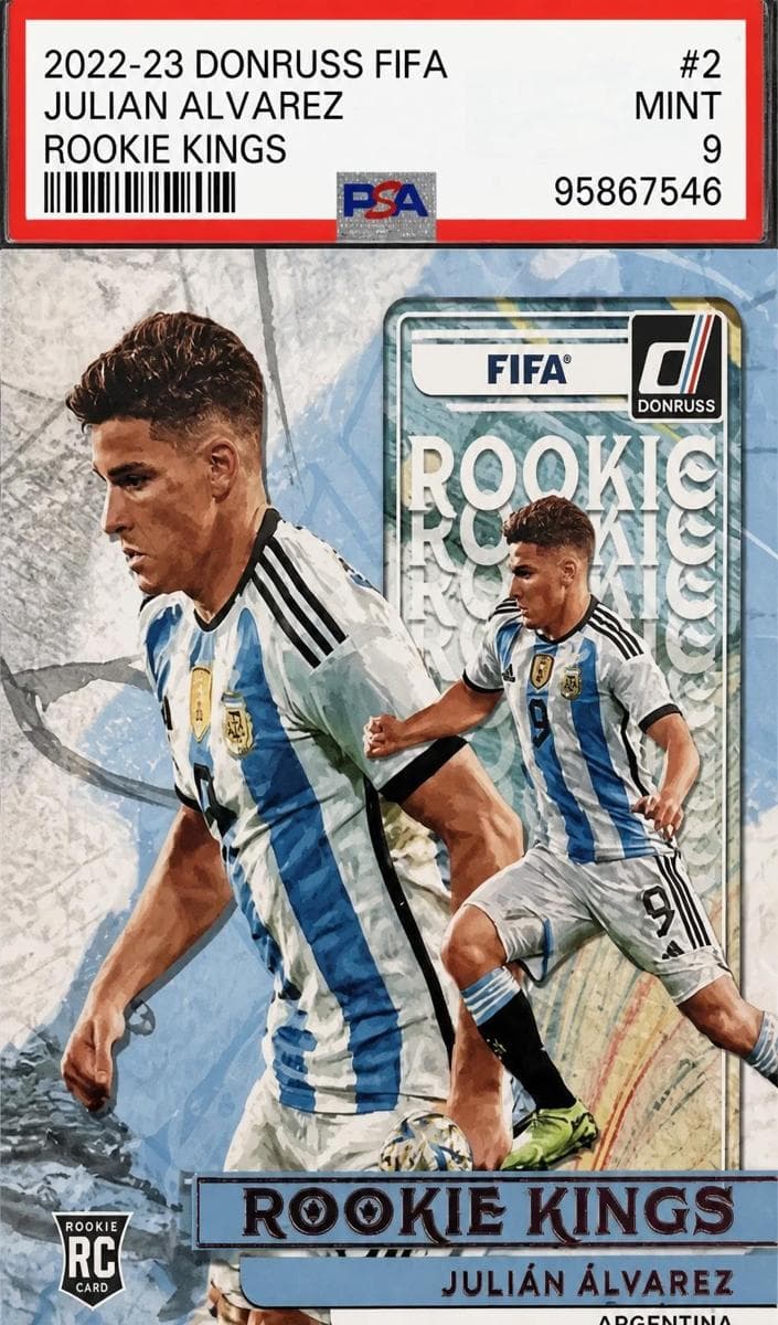 Julian Alvarez 2022 panini