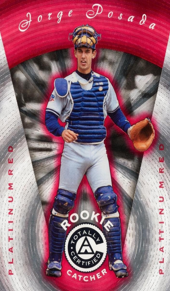 Jorge Posada 1997 panini