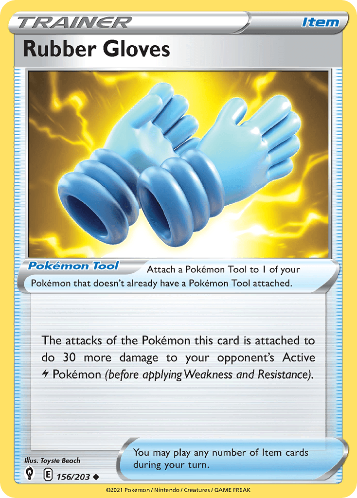 Rubber Gloves 2021 Pokemon Japanese Blue Sky Stream