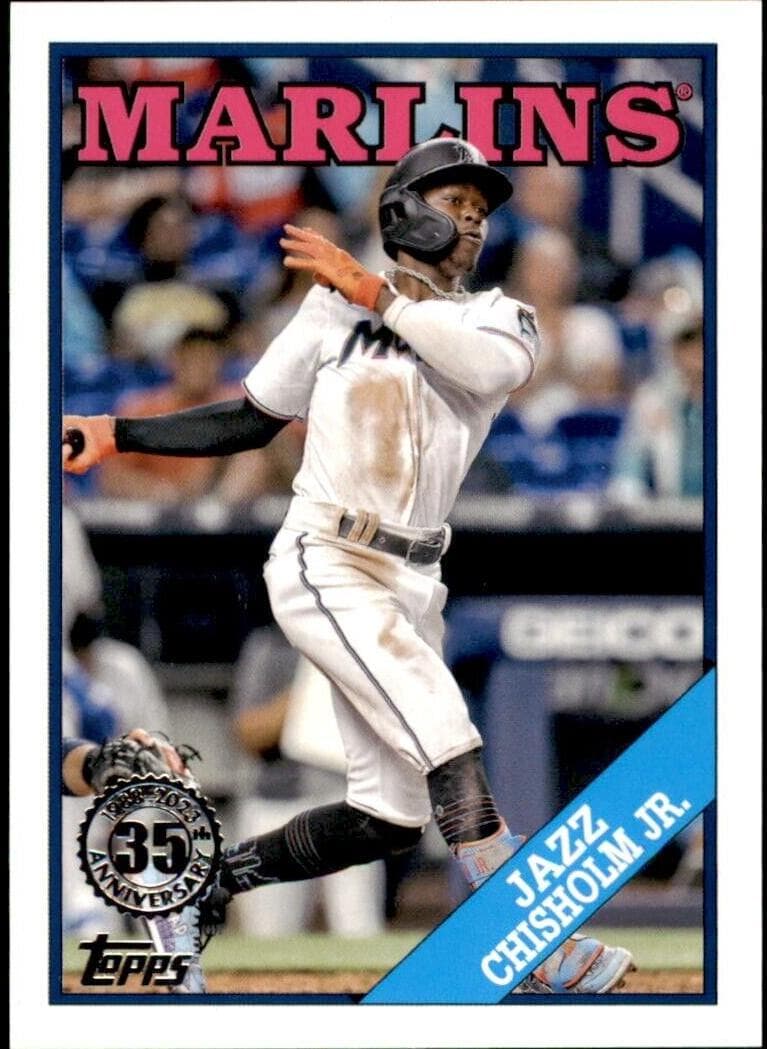 Jazz Chisholm Jr. 2023 topps Topps
