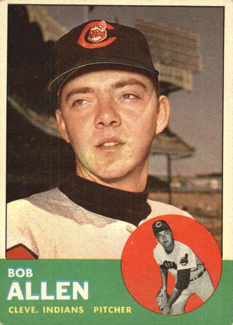 Bob Allen 1963 topps Topps