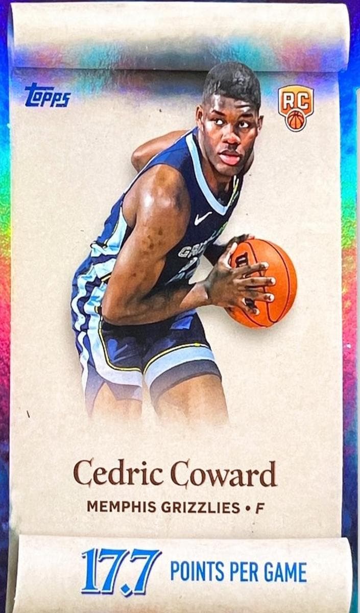 Cedric Coward 2025 topps Topps Holiday