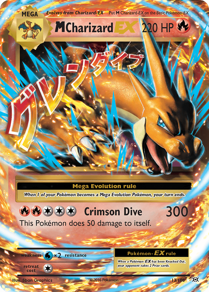 M Charizard EX #13