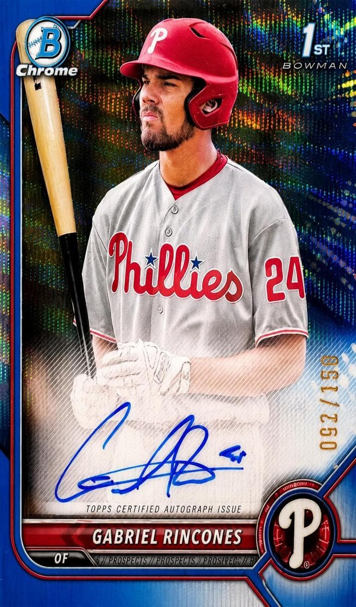 Gabriel Rincones 2022 bowman Bowman Draft