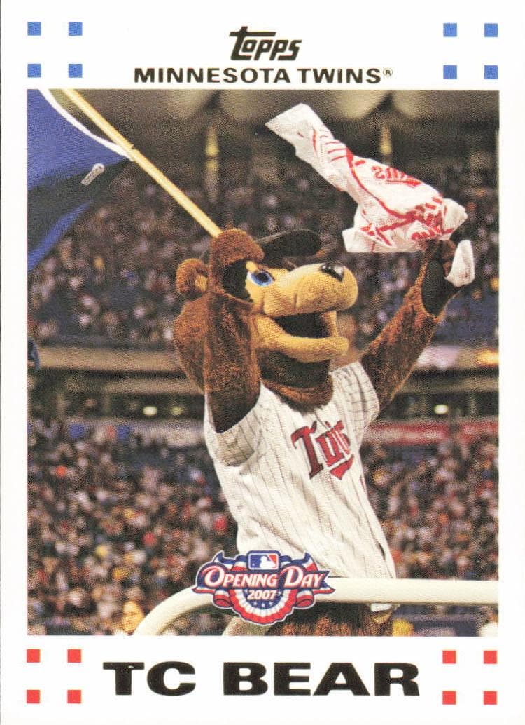 TC Bear 2007 topps Opening Day