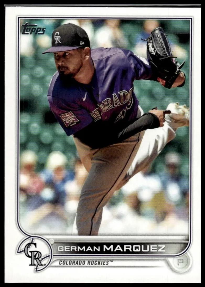 German Marquez 2022 topps Topps