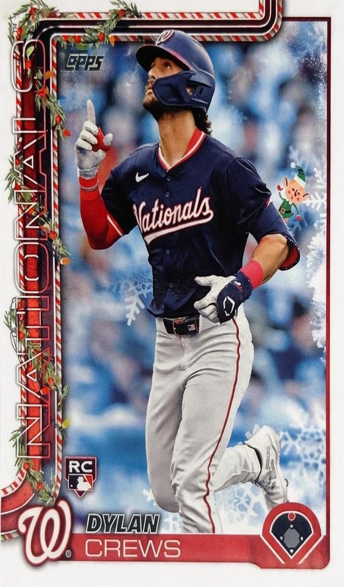 Dylan Crews 2025 topps Topps Holiday