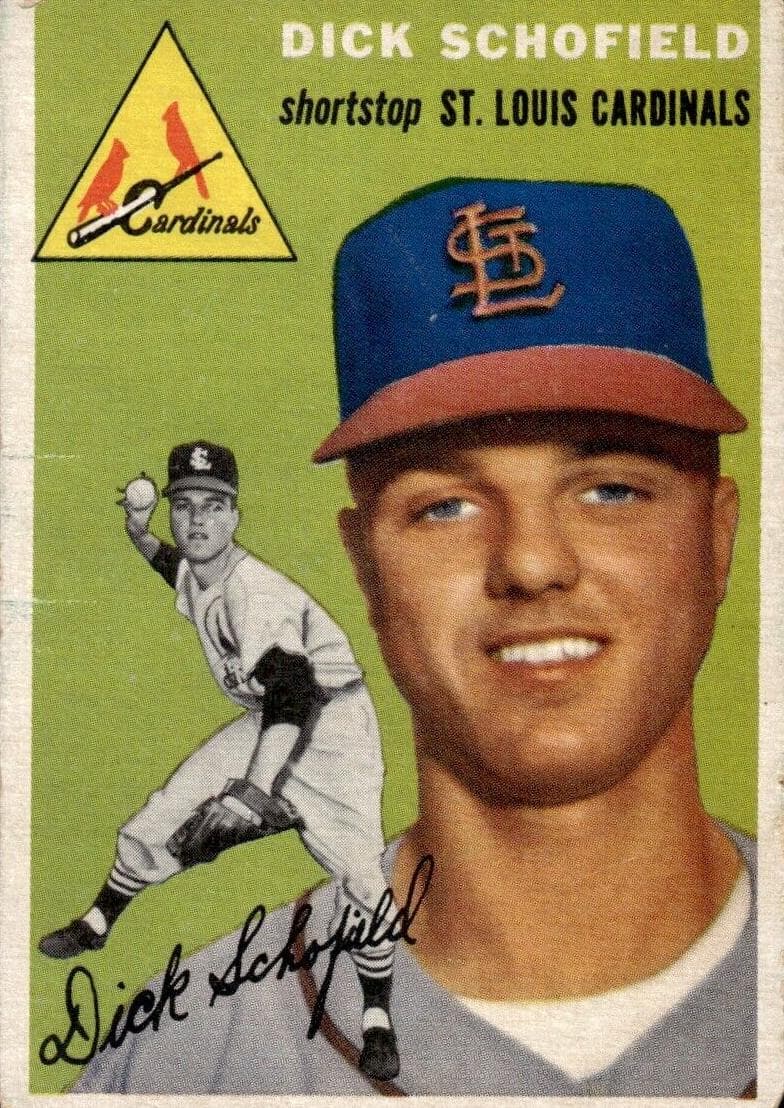 Dick Schofield 1954 topps Topps