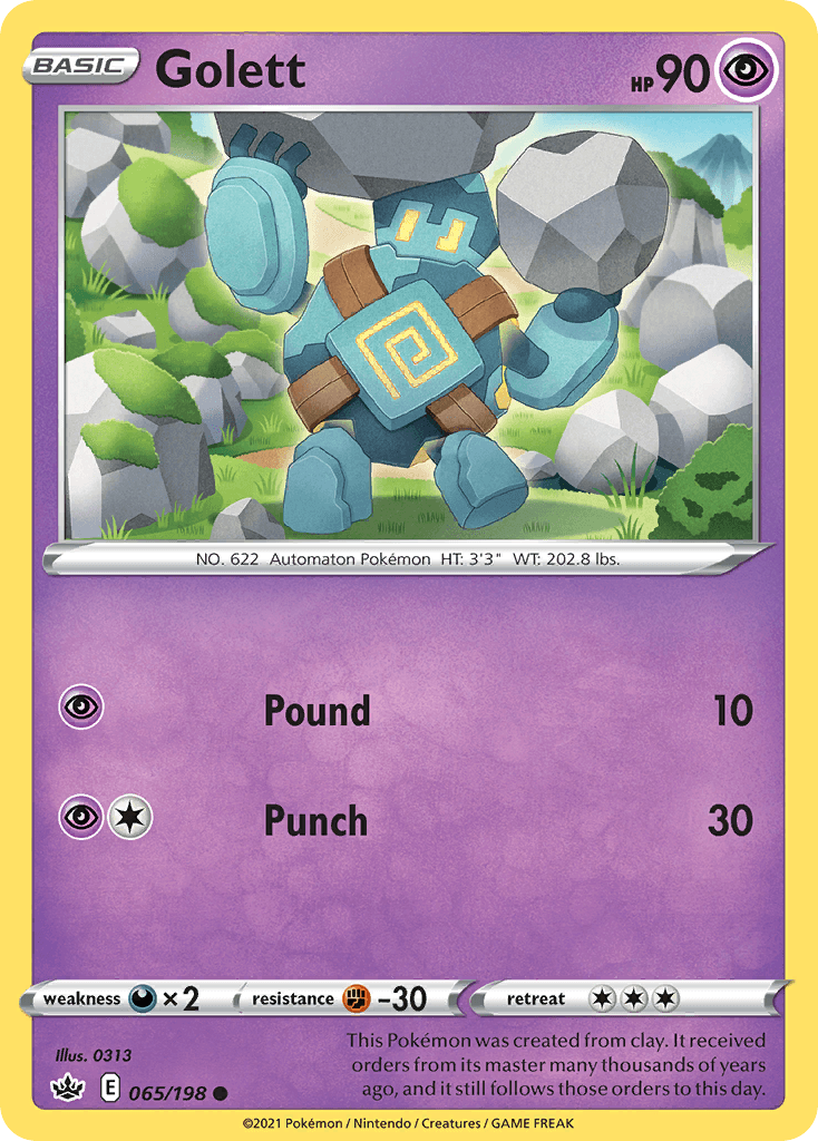 Golett 2021 Pokemon