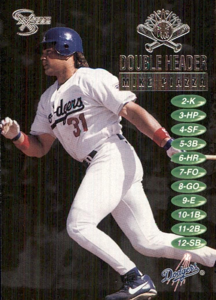Mike Piazza 1998 skybox Dugout Axcess