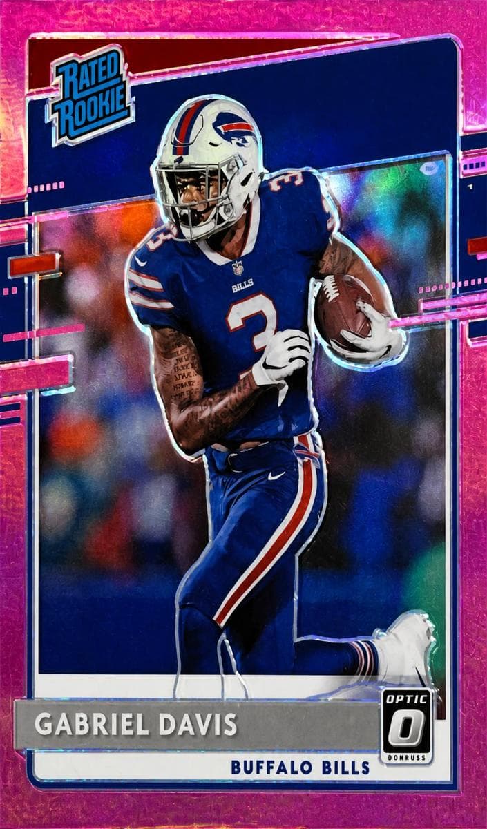 Gabriel Davis 2020 panini Donruss Optic
