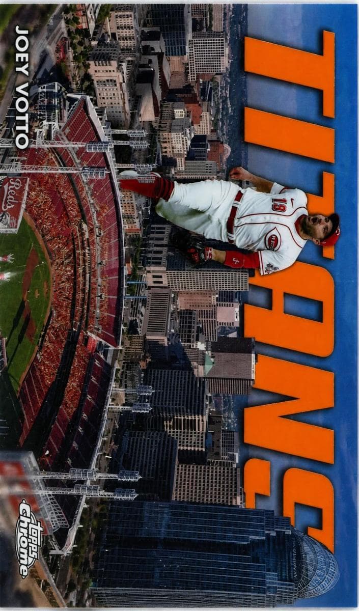 Joey Votto 2023 topps Topps Chrome Update