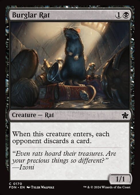 Burglar Rat 2024 Magic: The Gathering Ravnica Remastered