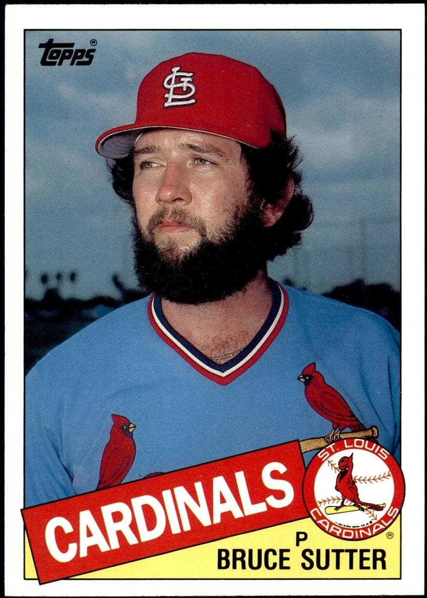 Bruce Sutter 1985 topps Topps
