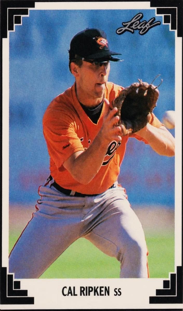 Cal Ripken 1991 leaf