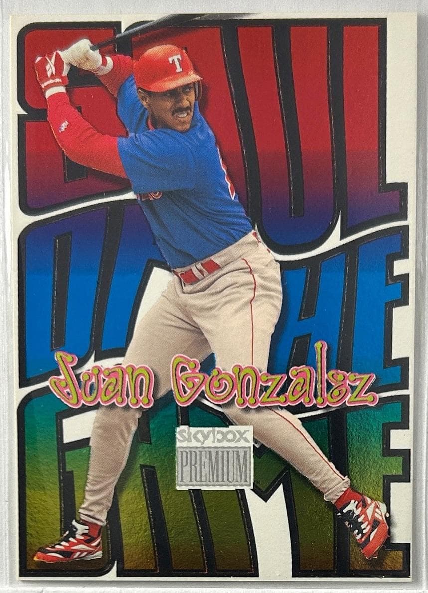 Juan Gonzalez 1999 fleer