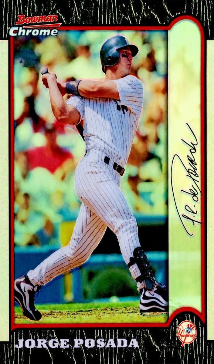 Jorge Posada 1999 bowman Bowman Chrome