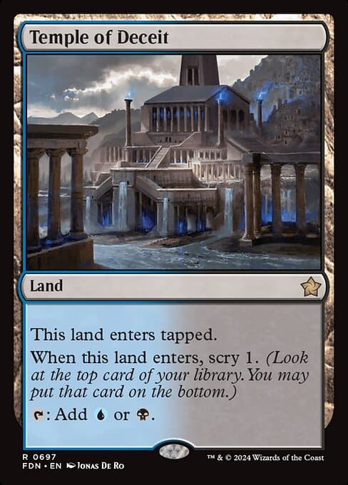 Temple of Deceit 2013 Magic: The Gathering Theros
