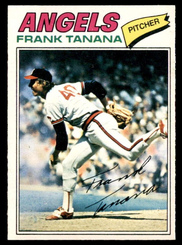 Frank Tanana 1977 topps O-Pee-Chee