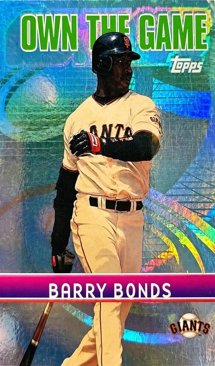Barry Bonds 2002 topps Topps