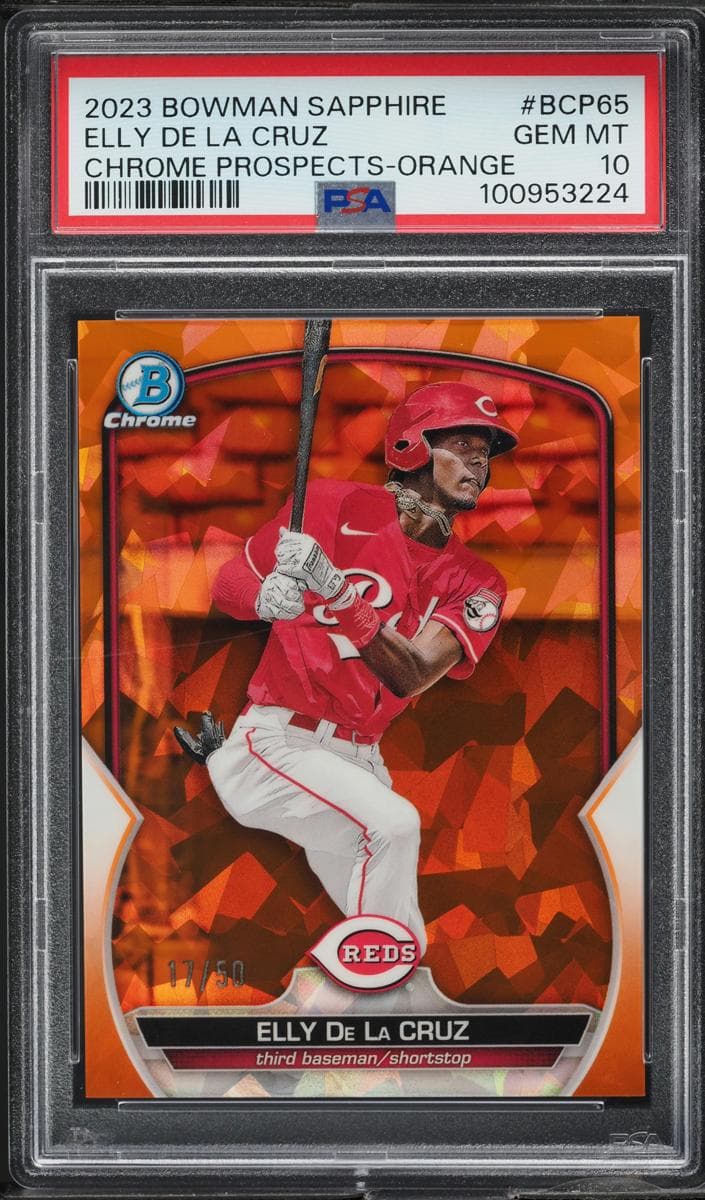 Elly De La Cruz 2023 bowman Bowman Chrome Prospects