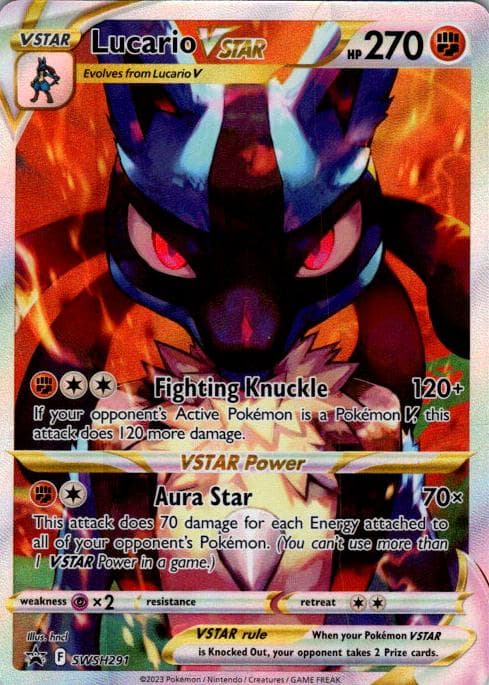 Lucario Vstar #swsh291