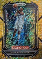 Zion Williamson 2022 panini Panini Prizm Monopoly