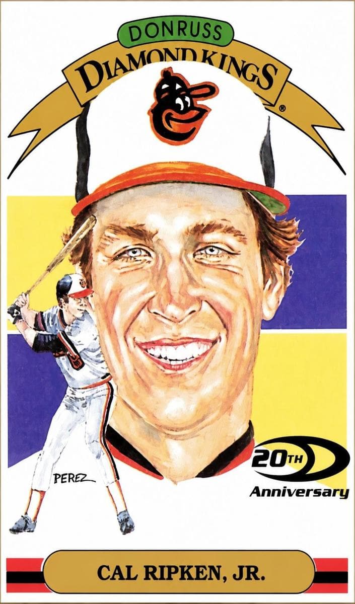 Cal Ripken, Jr. 2001 panini Donruss