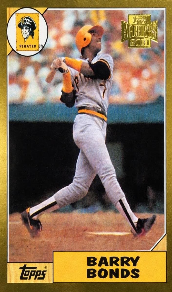 Barry Bonds 2001 topps