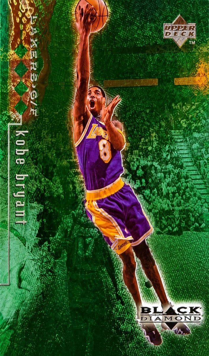 Kobe Bryant 1998 upper-deck Black Diamond