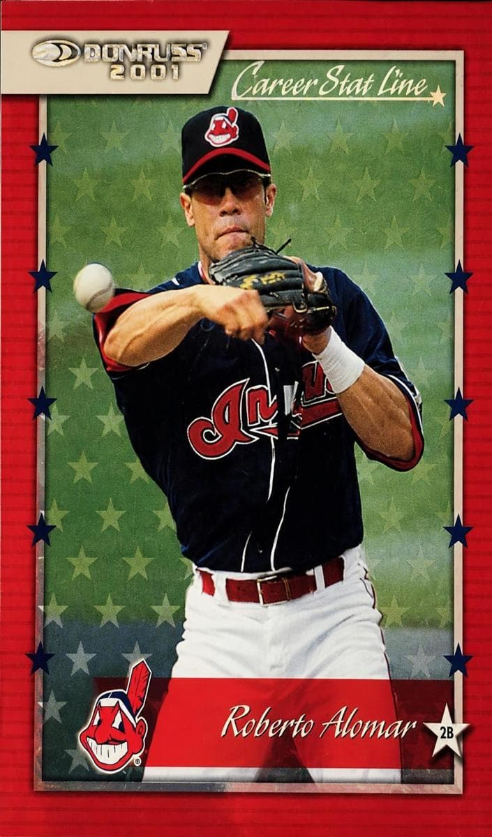 Roberto Alomar 2001 panini Donruss