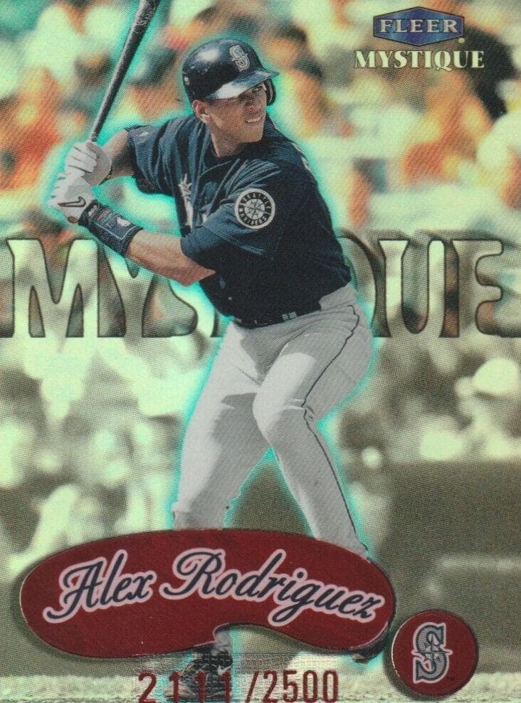 Alex Rodriguez 1999 fleer Fleer Mystique
