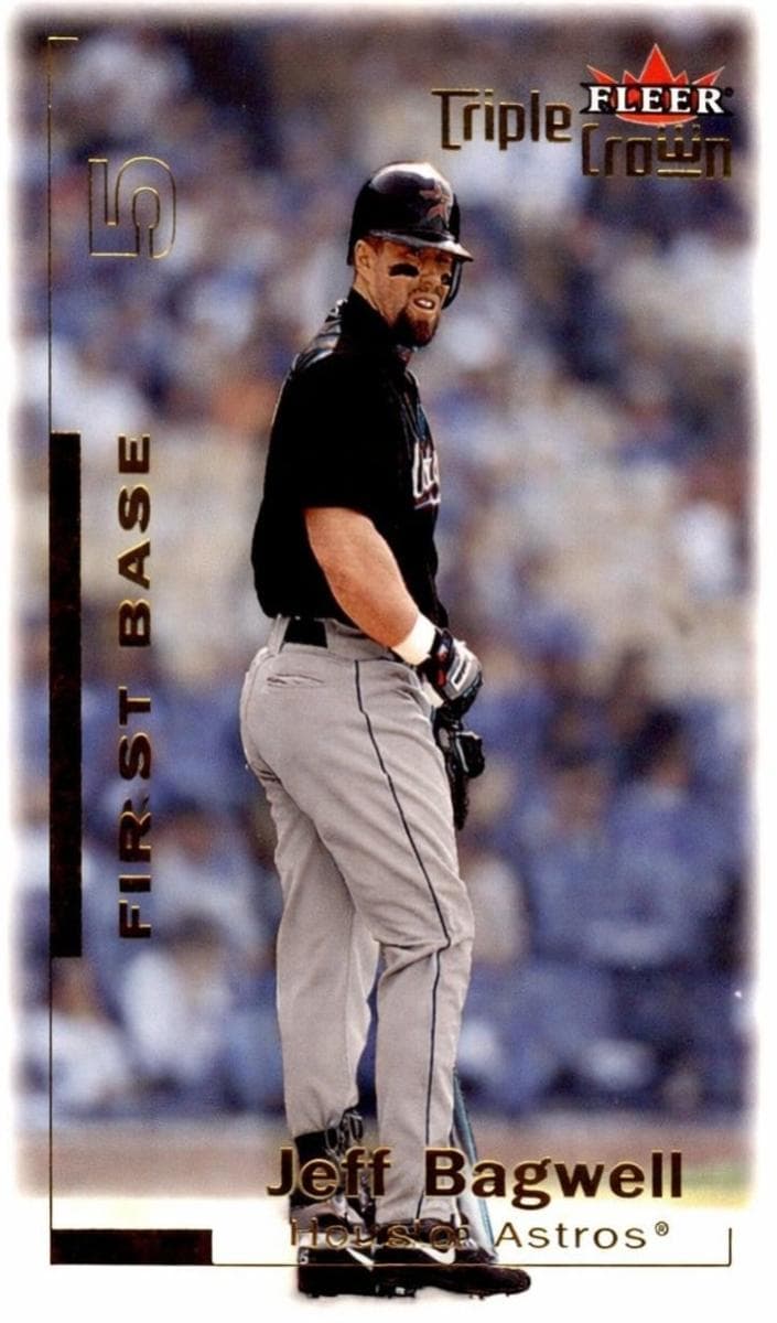 Jeff Bagwell 2001 fleer Fleer Triple Crown