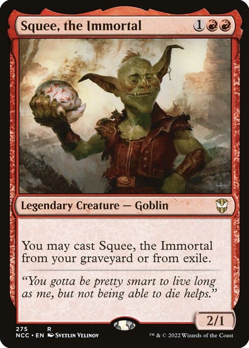 Squee, the Immortal 2022 Magic: The Gathering New Capenna Commander