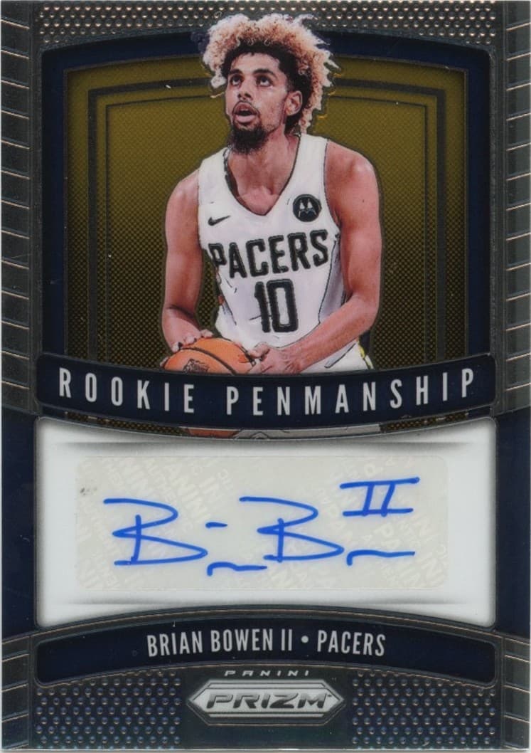 Basketball Brian Bowen 2019 Panini Prizm 2019 Panini Prizm