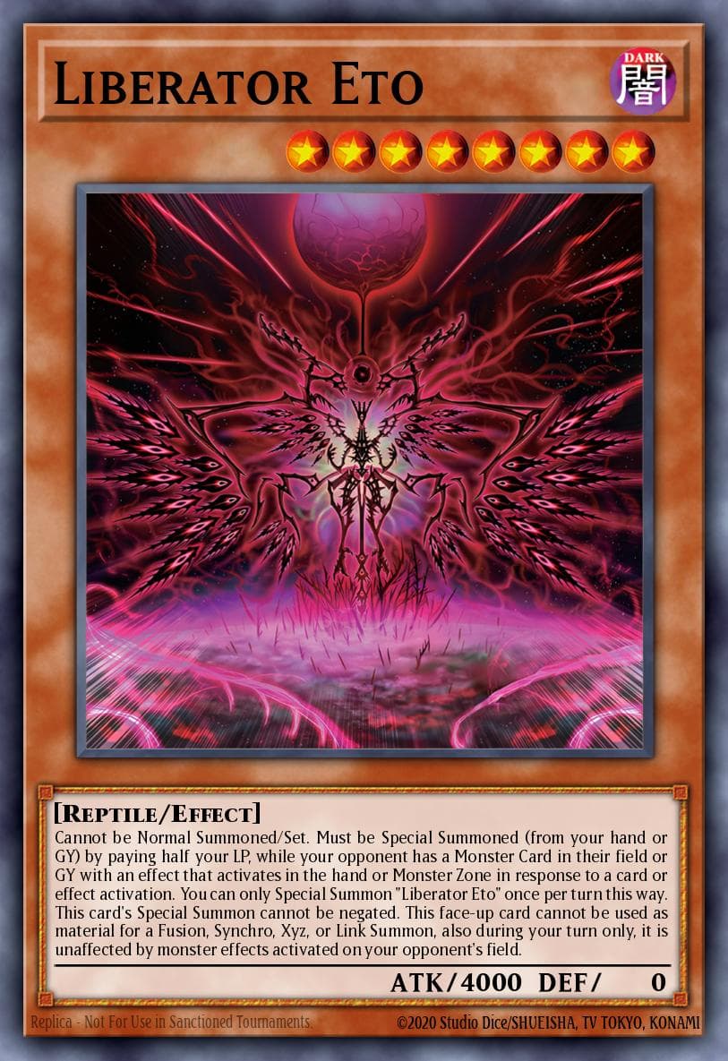 Liberator Eto 2025 Yu-Gi-Oh! Supreme Darkness