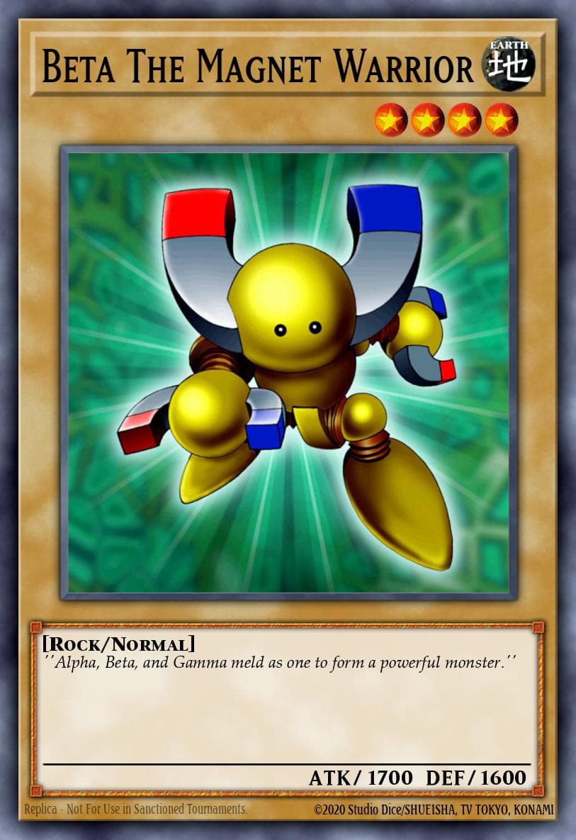 Beta The Magnet Warrior #SDMY-EN008