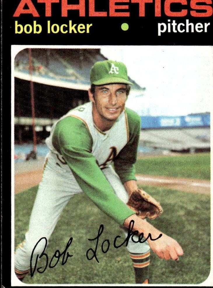Bob Locker 1971 topps Topps
