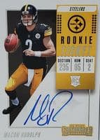 Mason Rudolph trading card