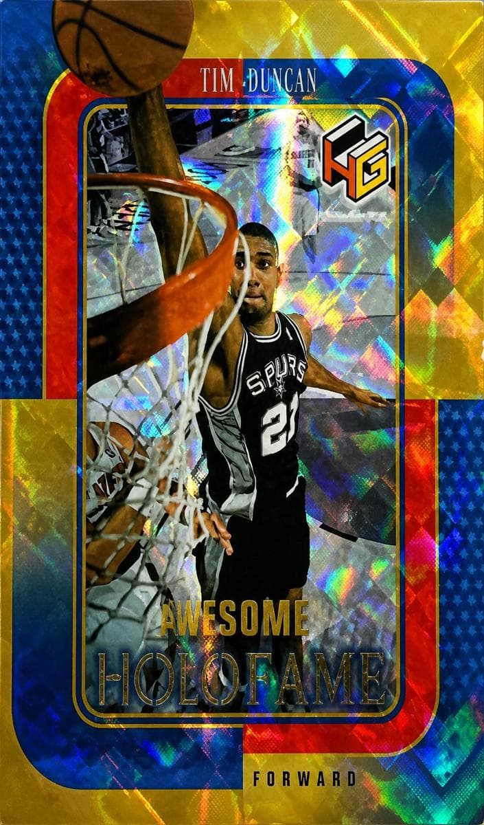 Tim Duncan 1999 upper-deck Hologrfx