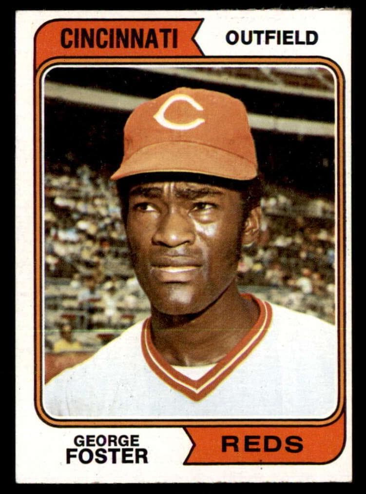 George Foster 1974 topps Topps