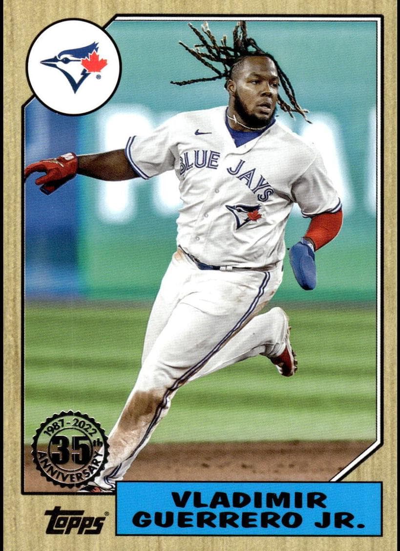 Vladimir Guerrero Jr. 2022 topps Topps Update