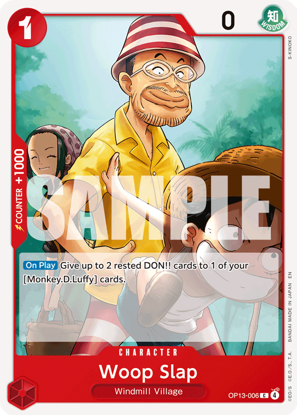 Woop Slap 2025 One Piece Japanese Carrying on His Will