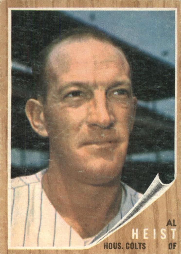 Al Heist 1962 topps Topps