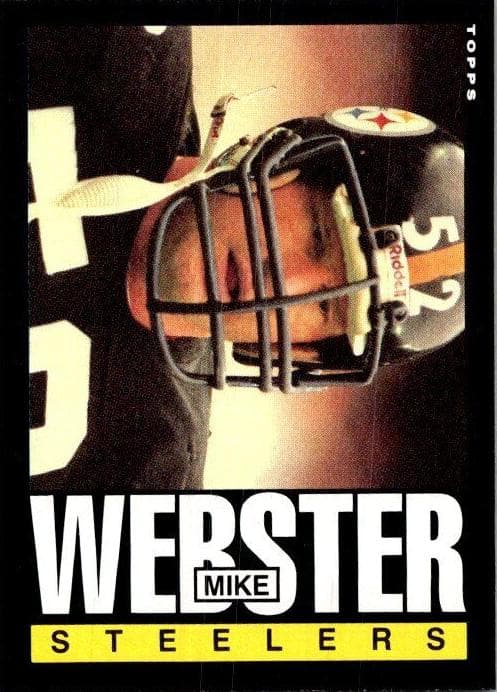 Mike Webster 1985 topps Topps