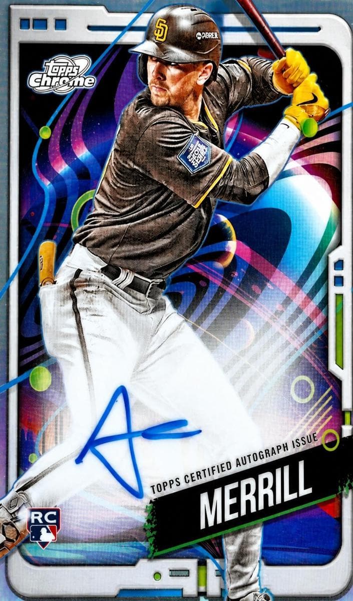 Jackson Merrill 2024 topps Topps Cosmic Chrome