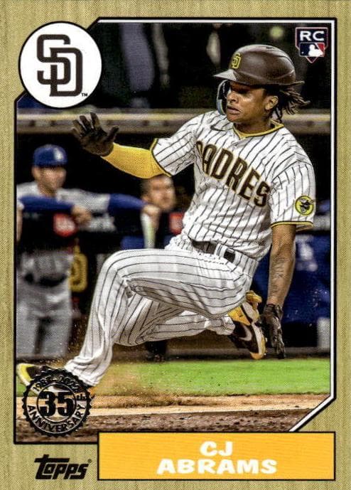 CJ Abrams 2022 topps Topps Update