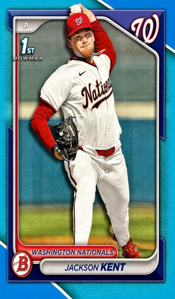 Jackson Kent 2024 bowman Bowman Draft