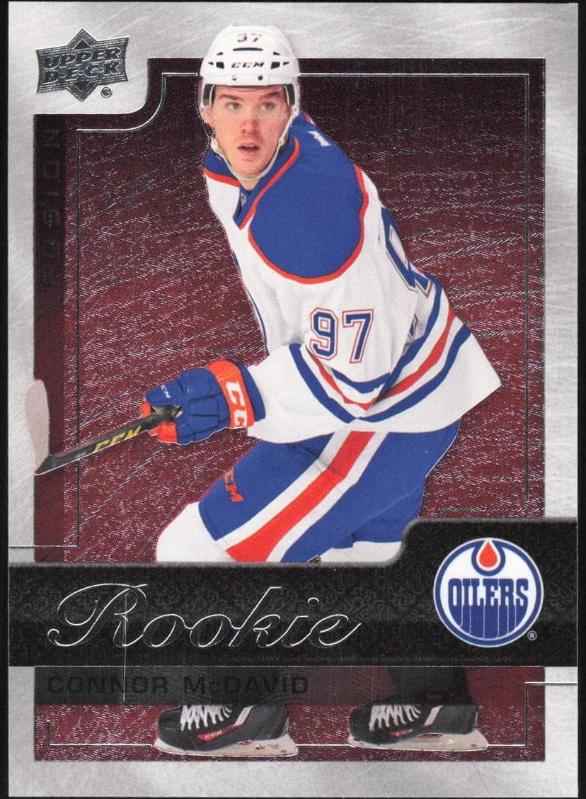 Connor McDavid 2017 SP Authentic rookie card