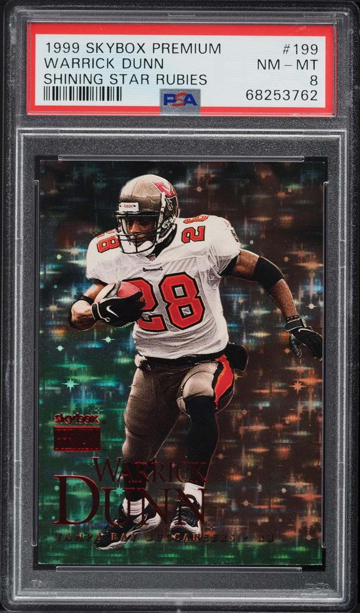 Warrick Dunn 1999 fleer SkyBox Premium